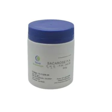Sacarose - P.A. - 500g Nova Biotecnologia