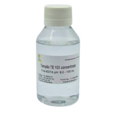 Tampão TE, 10X concentrado, solução estéril. pH 8,0 - 100 mL Nova Biotecnologia