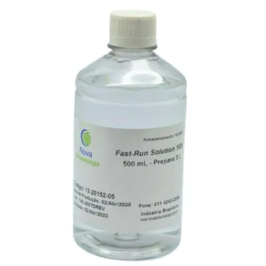 Fast-Run Solution 10X - Análise rápida de eletroforese em gel de agarose - 500ml Nova Biotecnologia