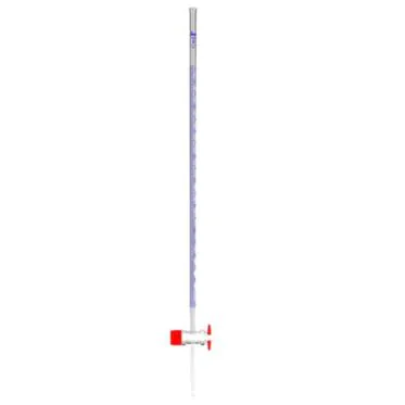 Bureta classe a torneira de teflon. 25mL Uniglas