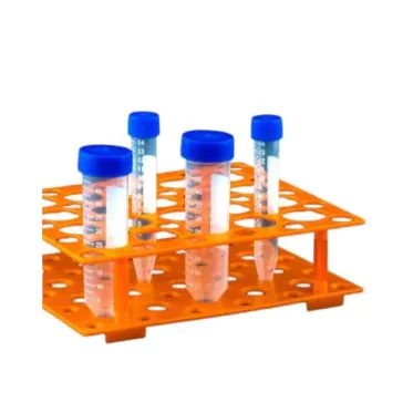 Estante 50 furos p/ tubos tipo falcon - Cralplast