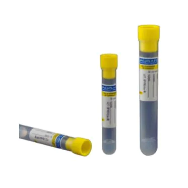 Tubo p/ coleta de sangue c/ gel e ativador de coágulo 3mL 13x75mm 100und/rack Vacuplast