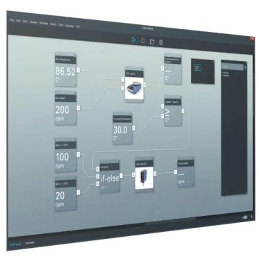 Software de Laboratório labworldsoft® 6 Reactor Ika