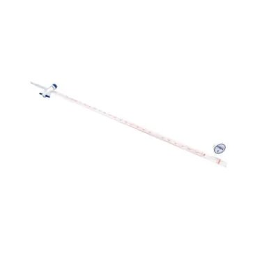 Bureta classe a astm e 287/542 c/ chave de ptfe certificação por lote 25mL 1und/cx Pyrex