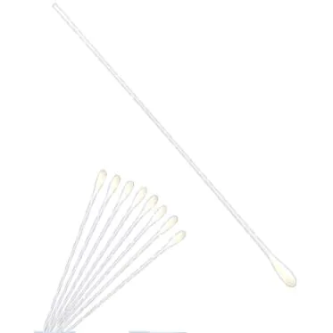 Swab para coleta de amostras haste plástica ponta em rayon 100 un/cx Absorve