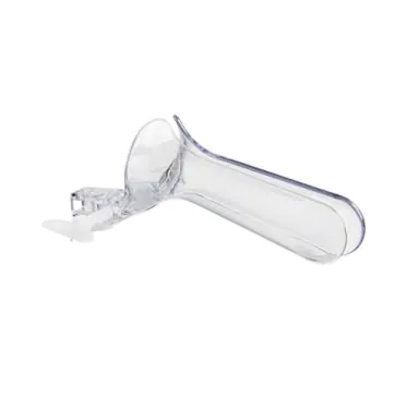 Espéculo vaginal ginecológico descartável tipo collins não estéril tamanho P embalagem individual 200und/cx Cralplast