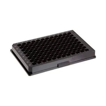 Microplaca de 96 poços Preta Fundo Chato Corning – 3915 100 un/pct