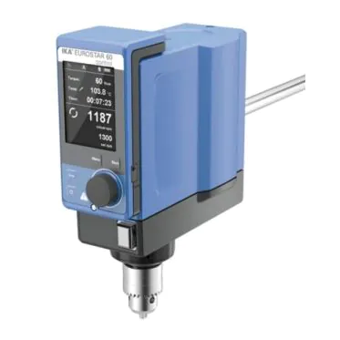 Agitador mecânico de hélice eletrônico 40L 2000rpm 60ncm Eurostar 60 Control IKA