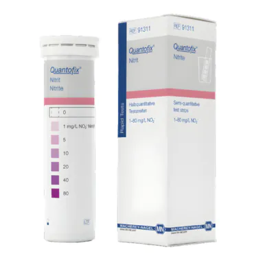 Quantofix Nitrito 0-80 mg/l No2 - 100 tiras/cx. Macherey-Nagel (MN)