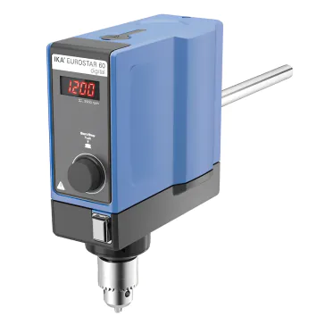 Agitador mecânico de hélice digital 40L 2000rpm 60ncm Eurostar 60 Digital IKA