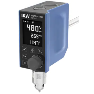 Agitador mecânico de hélice eletrônico 20L 500rpm 30ncm Microstar 30 Control IKA