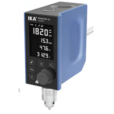 Agitador mecânico de hélice eletrônico 15L 2000rpm 20ncm Ministar 20 Control IKA
