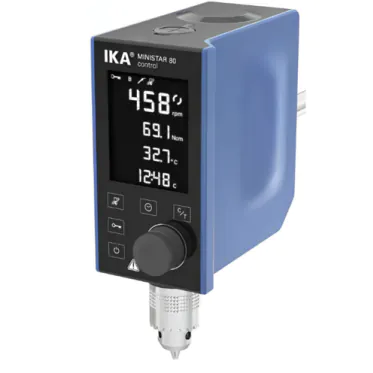 Agitador mecânico de hélice eletrônico 50L 500rpm 80ncm Ministar 80 Control IKA