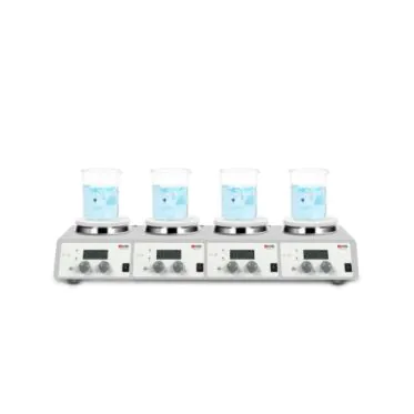 Agitador Magnético com Aquecimento de 4 Canais MS-H340-S4 | DLab