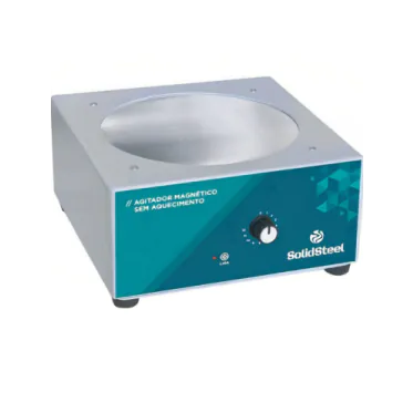 Agitador magnético sem aquecimento 3000rpm 10L bivolt SolidSteel