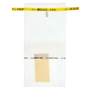 Saco para amostra Whirl-pak 532mL esponja seca estéril 100und/cx Nasco