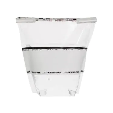 Saco para amostra Whirl-pak stand up com tiossulfato 500mL 100 und/cx Nasco
