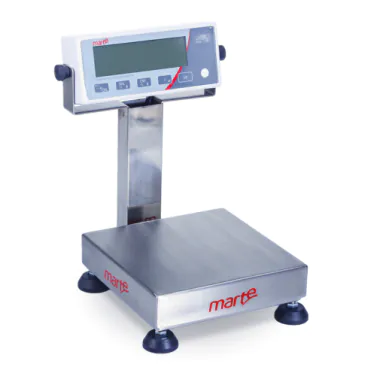 Balança de Precisão Industrial Plataforma e Coluna Inox LS1-I 1010g Marte