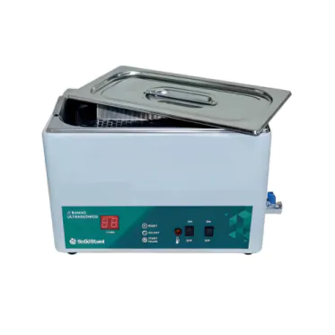 Banho Maria Ultrassônico com Aquecimento 6L Bivolt SolidSteel