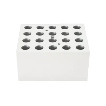 Bloco para banho seco, 20 tubos de 2mL HB105-S1 - Dlab