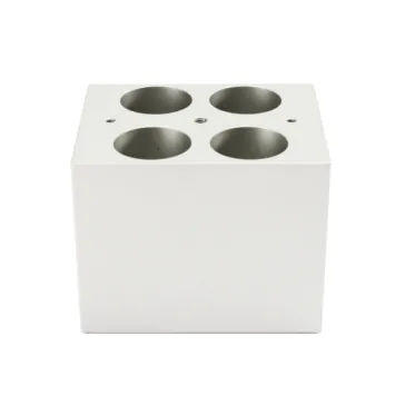Bloco para banho seco, 4 tubos de 50mL HB105-S1 - Dlab