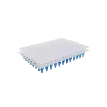 Borracha seladora para microplacas de PCR 96 poços transparente 5und/pct Kasvi