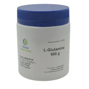 L-Glutamina - 500G Nova Biotecnologia
