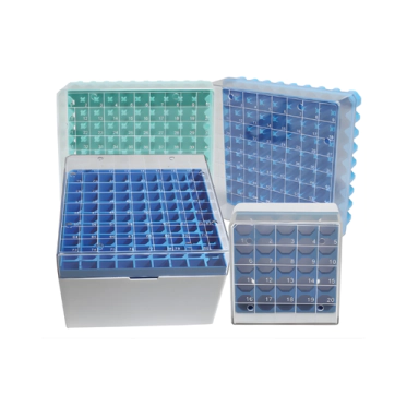 Caixa em PC -196 a 121oC para 100 criotubos de 0,5-2mL - Haier Medical