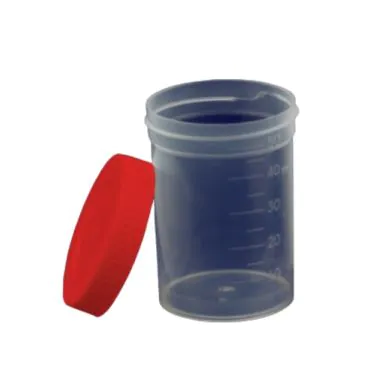 Coletor sem pá 50mL estéril translúcido (emb. individual) 1000und/pct Cralplast