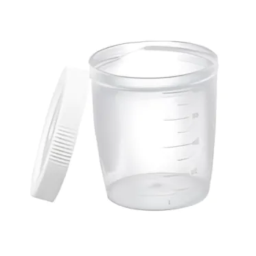 Coletor sem pá 80mL não estéril translúcido (a granel) 500und/pct Cralplast