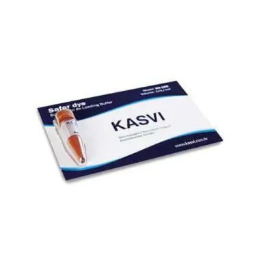 Corante não mutagênico safer frasco 1 mL Kasvi