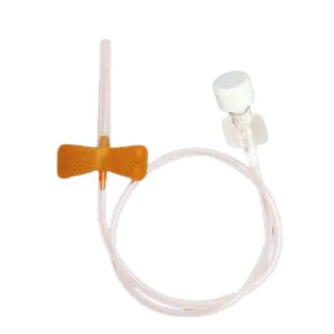 Escalpe para coleta de sangue com seringa 23G com tubo 12" 100und/cx Vacuplast