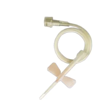 Escalpe de segurança para coleta de sangue c/ seringa 19G tubo 12" 100und/cx Vacuplast