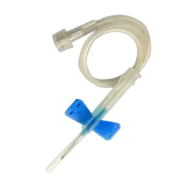 Escalpe de segurança para coleta de sangue c/ seringa 23G tubo 12" 100und/cx Vacuplast