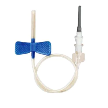 Escalpe para coleta de sangue à vácuo 23G com tubo 7" 50und/cx Vacuplast
