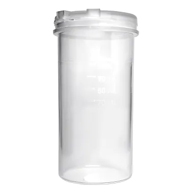 Frasco para amostra 100 ml com tiossulfato de sódio 50und/pct Embalpharma