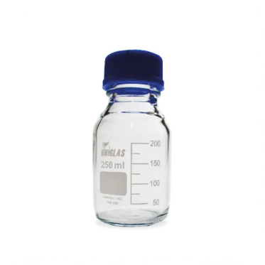 Frasco reagente boro Inc. T/R e anti-gotas 50mL Uniglas