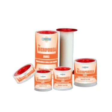 Fita microporosa branca  1,2cm x 10m Copertina