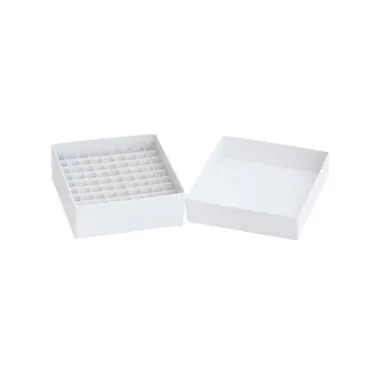 Rack de fibra de papelão para 81 criotubos/microtubos de 1,5/2mL Gene