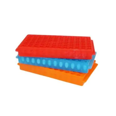 Rack dupla-face para 96 microtubos de pcr Gene