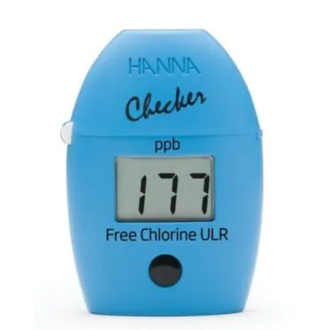 Colorímetro Checker HC para Cloro Livre Faixa Ultra Baixa Hanna