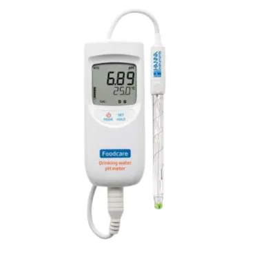 Medidor Portátil de pH para Água Potável Hanna