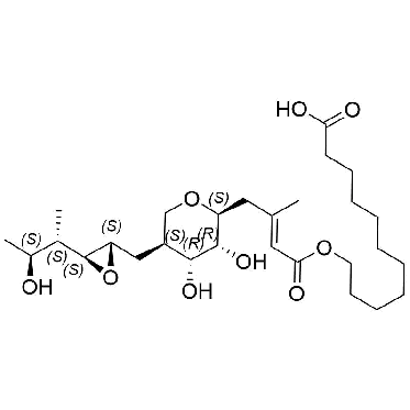 Padrão de Referência Mupirocin Impurity 1 (Pseudomonic Acid E) CAS 167842-57-1 - QCS RM-M160927