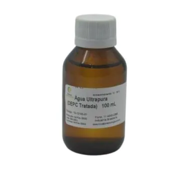 Água ultrapura tratada com DEPC 100mL Nova Biotecnologia
