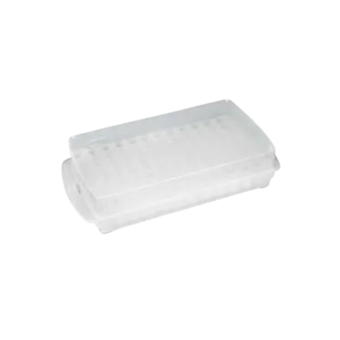 Rack dupla face para 96 microtubos de 0,5mL a 2mL transparente Kasvi