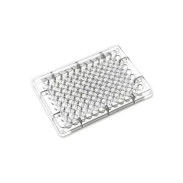 Microplaca de Microtitulação 96 Poços Fundo Chato Estéril Embalagem Individual Olen