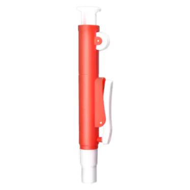 Pipetador manual Levo E 25ml vermelho - Dlab