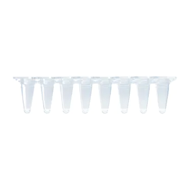 Microtubo em tiras para qPCR transparentes 0,1mL 120 und/pct Gunster Biotech