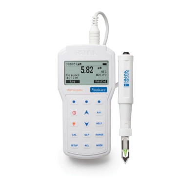 Medidor de pH Profissional Portátil para Carne e Derivados Hanna