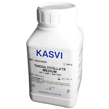 Meio tioglicolato 500g Kasvi